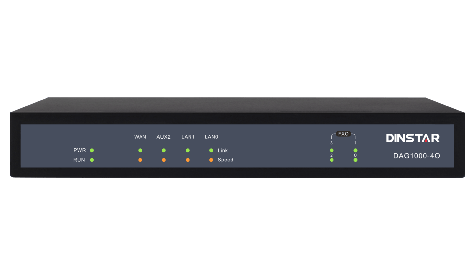 Analog VoIP Gateway Dinstar DAG1000-4O